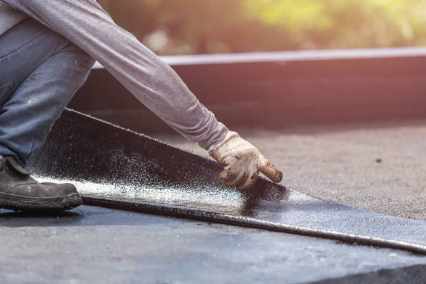 Professional Emergency Waterproofing technician working in Carey, OH